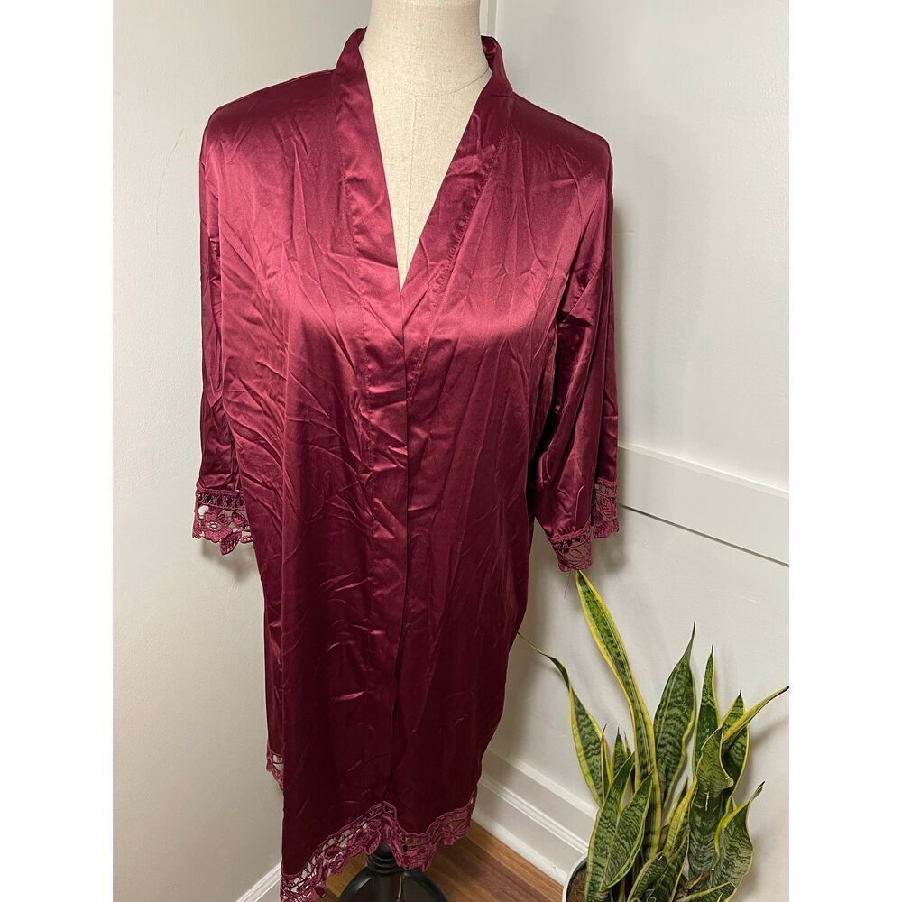 Kennedy Blue Burgundy Robe - 3/$25 - B10
